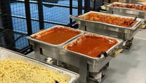 Cables Pub and Grill Greeley, Colorado restaurant and bar catering Italian pasta buffet